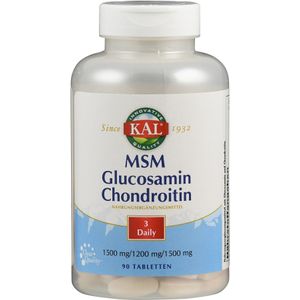 Kal Msm glucosamine chondroïtine 90st