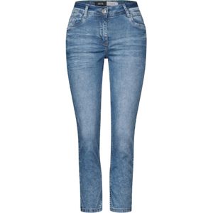 Jeans - Light Blue Washed - Slim Fit - Mid Waist - Riemlussen