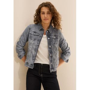CECIL Jeansjacke mit Hemdkragen
