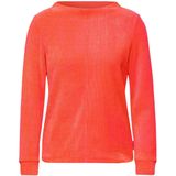 Siernaad - Longsleeve - Juicy Orange - Cord-kwaliteit - Regular Fit