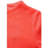 Siernaad - Longsleeve - Juicy Orange - Cord-kwaliteit - Regular Fit