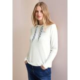 Cecil - Ottomaans Overhemd - Wit - Dames