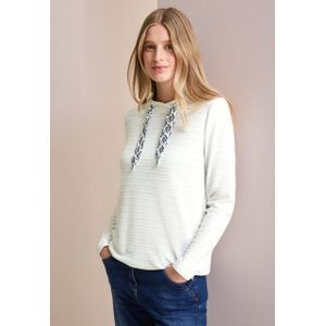 Cecil - Ottomaans Overhemd - Wit - Dames