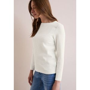 Cecil Langarmshirt, mit Struktur