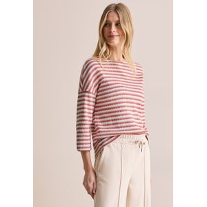 Shirt met gebreide look, Granita Red, L