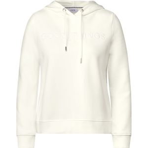 Hoodie - Vanilla White - Met Capuchon - Lange Mouwen - Artwork