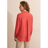 Cecil - Gewassen Blouse - Oranje - Dames
