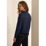 Universal - Sweatvest - Blauw - Katoen - Met Knoopsluiting