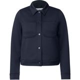 Universal - Sweatvest - Blauw - Katoen - Met Knoopsluiting