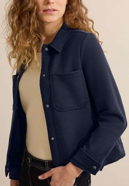 Universal - Sweatvest - Blauw - Katoen - Met Knoopsluiting