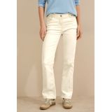 Cecil Dames Bootcut jeans in Beige, Gr: 36