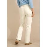 Cecil Dames Bootcut jeans in Beige, Gr: 36