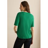 CECIL - Effen Shirt - Katoen-Modaalmix - Vrouwelijke Casual