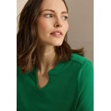 CECIL - Effen Shirt - Katoen-Modaalmix - Vrouwelijke Casual