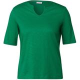 CECIL - Effen Shirt - Katoen-Modaalmix - Vrouwelijke Casual