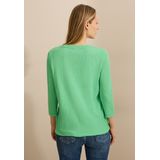 Cecil - B322944 - T-shirt - Fluorescerend Groen - Dames