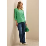 Cecil - B322944 - T-shirt - Fluorescerend Groen - Dames