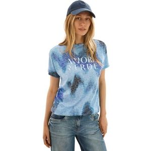 CECIL - Shirt - Print - Casual - Comfortable Materiaalmix