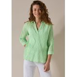 CECIL - Seersucker Blouse - Gestreept - Katoenmix - Casual Look