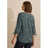 Cecil - Dames Blouse - Groen - Bedrukt - 3/4 Mouwen