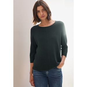 CECIL Strickpullover mit 3/4-Arm und Rundhals