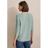 CECIL Strickpullover mit 3/4-Arm und Rundhals
