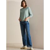 CECIL Strickpullover mit 3/4-Arm und Rundhals