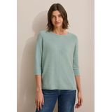 CECIL Strickpullover mit 3/4-Arm und Rundhals