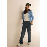 Cecil - Neele - Damesbroek - Groen - Wide Legs - High Waist