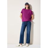 Cecil - Overhemd - Pink - Textuur - Korte Mouwen