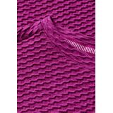 Cecil - Overhemd - Pink - Textuur - Korte Mouwen