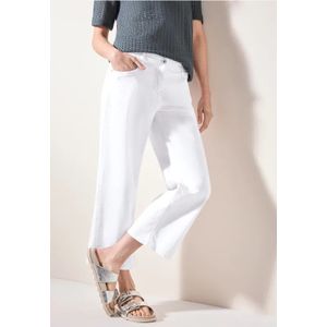 Cecil Dames Wide Legs Jeans in Wit, Gr: 26
