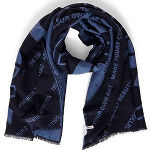 Cecil dames sjaal, blauw (deep blue), A