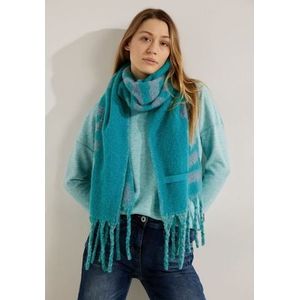 Cecil dames sjaal, Frosted Aqua Blue, A