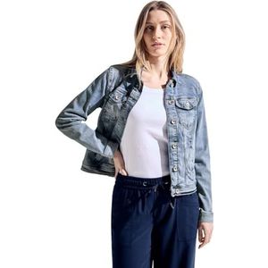 CECIL NOS Denim Jacket Dames Jas - light blue washed - Maat S