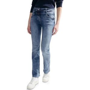 Cecil Bootcut jeansbroek voor dames, Authentieke Used Wash, 31W / 32L