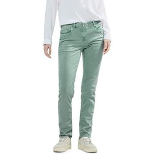 Cecil Jeansbroek voor dames, Raw Salvia Green, 32W / 32L