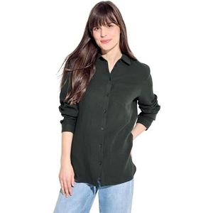 CECIL Klassische Bluse mit Brusttasche