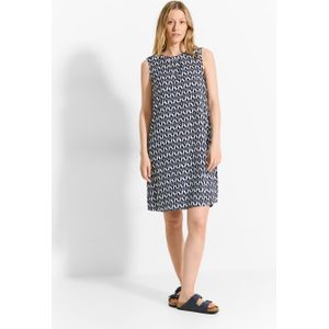Cecil - Multi Print Dress - Dames Jurk - Vanille Wit