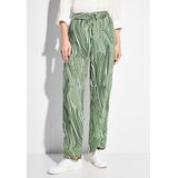 Cecil Dames Broek met wijde pijpen in Groen, Gr: XXL