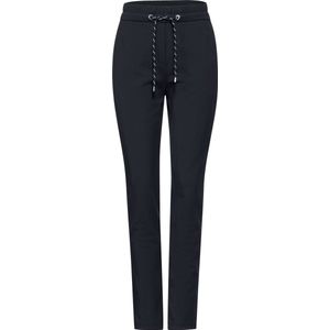 Cecil NOS Style Tracey Jersey Solid Dames Broek lengte