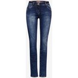 Jeans - Mid Blue Wash - Casual Fit - Steekzakken - Smalle Pijpbelijning