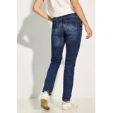 Jeans - Mid Blue Wash - Casual Fit - Steekzakken - Smalle Pijpbelijning