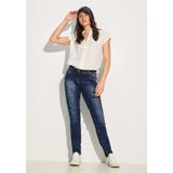Jeans - Mid Blue Wash - Casual Fit - Steekzakken - Smalle Pijpbelijning