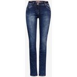 Jeans - Mid Blue Wash - Casual Fit - Steekzakken - Smalle Pijpbelijning