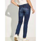 Jeans - Mid Blue Wash - Casual Fit - Riemlussen - Steekzakken