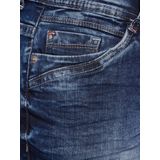 Jeans - Mid Blue Wash - Casual Fit - Riemlussen - Steekzakken