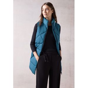 Cecil - Bodywarmer - Nordic Aqua Blue - 2 Ritszakken - 2-Wegritssluiting