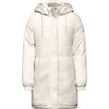 Cecil Teddy Mix Coat - Dames Jas - Vanilla White - maat L
