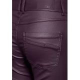 Driekwartbroek - Beloved Berry - Katoen - Five-Pocketsstijl